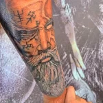 интересный рисунок татуировки 09.05.22 №0596 - interesting tattoo design tatufoto.com