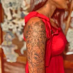 интересный рисунок татуировки 09.05.22 №0601 - interesting tattoo design tatufoto.com
