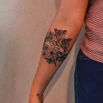 интересный рисунок татуировки 09.05.22 №0611 - interesting tattoo design tatufoto.com
