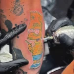 интересный рисунок татуировки 09.05.22 №0630 - interesting tattoo design tatufoto.com
