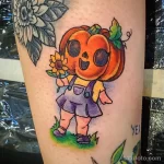 интересный рисунок татуировки 09.05.22 №0639 - interesting tattoo design tatufoto.com