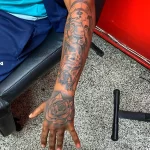 интересный рисунок татуировки 09.05.22 №0653 - interesting tattoo design tatufoto.com