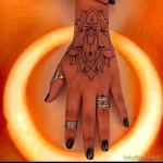 интересный рисунок татуировки 09.05.22 №0655 - interesting tattoo design tatufoto.com