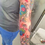 интересный рисунок татуировки 09.05.22 №0658 - interesting tattoo design tatufoto.com
