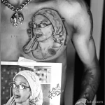 интересный рисунок татуировки 09.05.22 №0674 - interesting tattoo design tatufoto.com