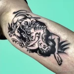 интересный рисунок татуировки 09.05.22 №0699 - interesting tattoo design tatufoto.com
