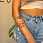 интересный рисунок татуировки 09.05.22 №0736 - interesting tattoo design tatufoto.com