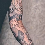 Фото пример татуировки рукавом 16.06.22 №0023 - tatufoto.com
