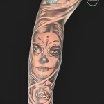 Фото пример татуировки рукавом 16.06.22 №0064 - tatufoto.com