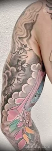 Фото пример татуировки рукавом 16.06.22 №0094 - tatufoto.com