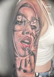 Фото пример татуировки рукавом 16.06.22 №0096 - tatufoto.com