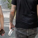 фрагмент татуировки с римскими цифрами на левой руке парня58 - Уличная тату 22062022 №830 - tatufoto.com
