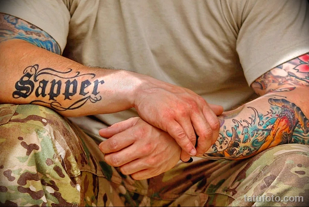 солдат с тату для tatufoto.com 14072022 2