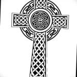 Эскиз татуировки крест 16.11.22 №0169 - tatufoto.com