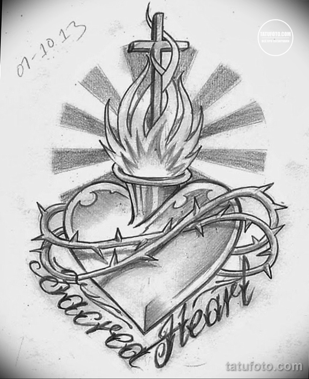 Эскиз татуировки крест 16.11.22 №0184 - tatufoto.com