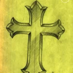 Эскиз татуировки крест 16.11.22 №0219 - tatufoto.com