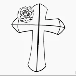 Эскиз татуировки крест 16.11.22 №0463 - tatufoto.com
