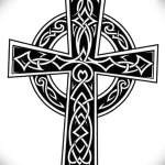 Эскиз татуировки крест 16.11.22 №0468 - tatufoto.com