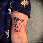 фототату с Мессии и в его честь после победы Аргентины 22.12.22 №0008 - tatufoto.com