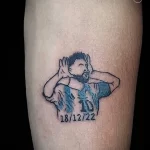 фототату с Мессии и в его честь после победы Аргентины 22.12.22 №0043 - tatufoto.com