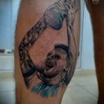фототату с Мессии и в его честь после победы Аргентины 22.12.22 №0146 - tatufoto.com