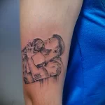 фототату с Мессии и в его честь после победы Аргентины 22.12.22 №0173 - tatufoto.com
