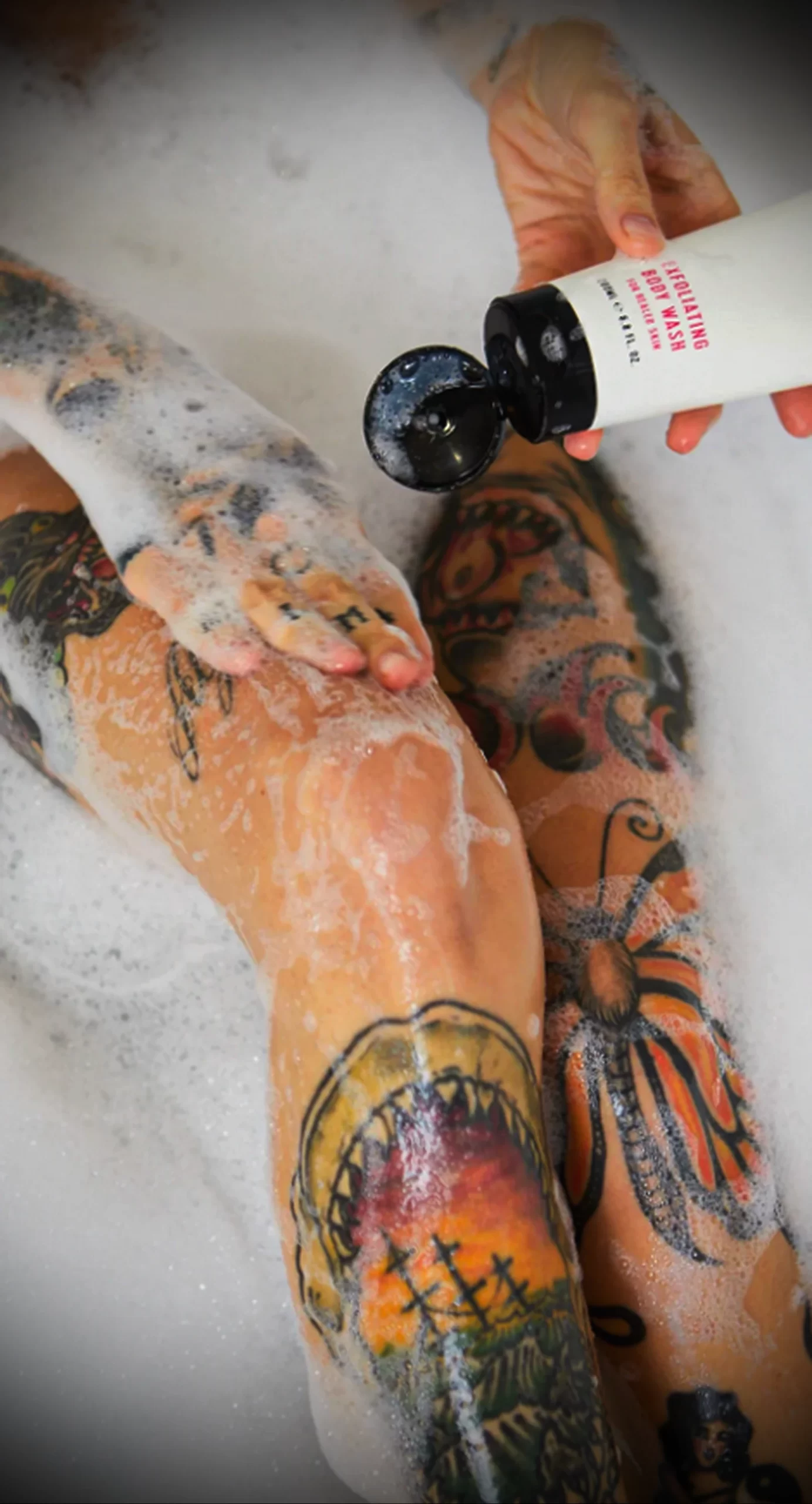 Фото Уход за татуировками на разных участках тела 26.01.23 №0009 - tatufoto.com