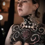 Фото пример тату на шее 23.01.23 №0003 - tatufoto.com