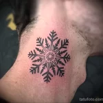 Фото пример тату на шее 23.01.23 №0029 - tatufoto.com