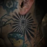 Фото пример тату на шее 23.01.23 №0044 - tatufoto.com