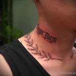 Фото пример тату на шее 23.01.23 №0116 - tatufoto.com