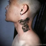 Фото пример тату на шее 23.01.23 №0128 - tatufoto.com