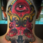 Фото пример тату на шее 23.01.23 №0153 - tatufoto.com