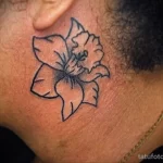 Фото пример тату на шее 23.01.23 №0157 - tatufoto.com