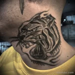 Фото пример тату на шее 23.01.23 №0168 - tatufoto.com