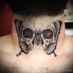 Фото пример тату на шее 23.01.23 №0171 - tatufoto.com