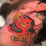 Фото пример тату на шее 23.01.23 №0189 - tatufoto.com