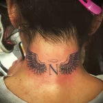 Фото пример тату на шее 23.01.23 №0191 - tatufoto.com