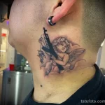Фото пример тату на шее 23.01.23 №0196 - tatufoto.com