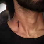 Фото пример тату на шее 23.01.23 №0207 - tatufoto.com