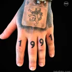Фото рисунка татуировки Цифры для денег 18.01.23 №0020 - tatufoto.com