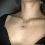 Фото рисунка татуировки Цифры для денег 18.01.23 №0023 - tatufoto.com