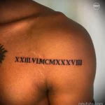 Фото рисунка татуировки Цифры для денег 18.01.23 №0030 - tatufoto.com