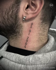Фото рисунка татуировки Цифры для денег 18.01.23 №0031 - tatufoto.com