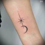 Фото рисунка татуировки звезда для денег 18.01.23 №0030 - tatufoto.com