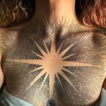 Фото рисунка татуировки звезда для денег 18.01.23 №0035 - tatufoto.com