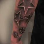 Фото рисунка татуировки звезда для денег 18.01.23 №0045 - tatufoto.com