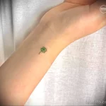 Фото рисунка татуировки клевер для денег 18.01.23 №0003 - tatufoto.com
