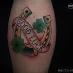 Фото рисунка татуировки клевер для денег 18.01.23 №0031 - tatufoto.com