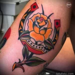 Фото рисунка татуировки подкова для денег 18.01.23 №0022 - tatufoto.com